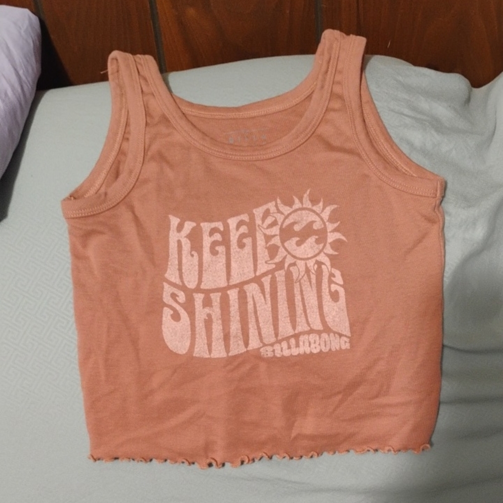 Billabong Kids Peach Tank Top